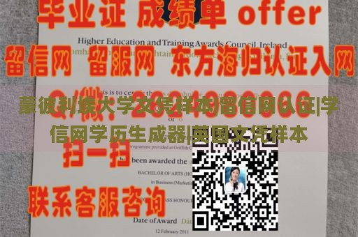 蒙彼利埃大学文凭样本|留信网认证|学信网学历生成器|英国文凭样本