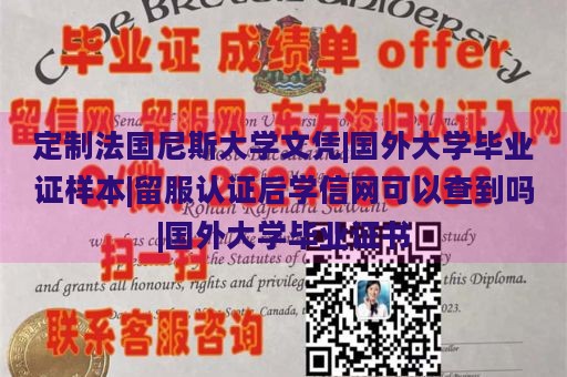 定制法国尼斯大学文凭|国外大学毕业证样本|留服认证后学信网可以查到吗|国外大学毕业证书