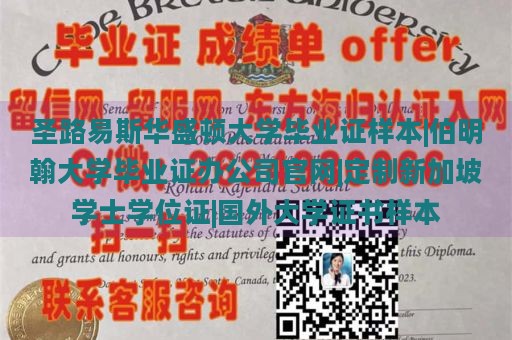 圣路易斯华盛顿大学毕业证样本|伯明翰大学毕业证办公司官网|定制新加坡学士学位证|国外大学证书样本