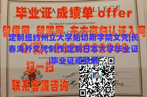 定制纽约州立大学帕切斯学院文凭|长春海外文凭制作|定制日本大学毕业证|毕业证成绩单